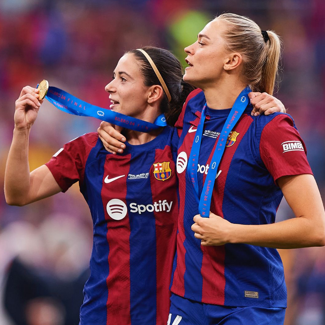 Celebracion Champions femenina Barcelona