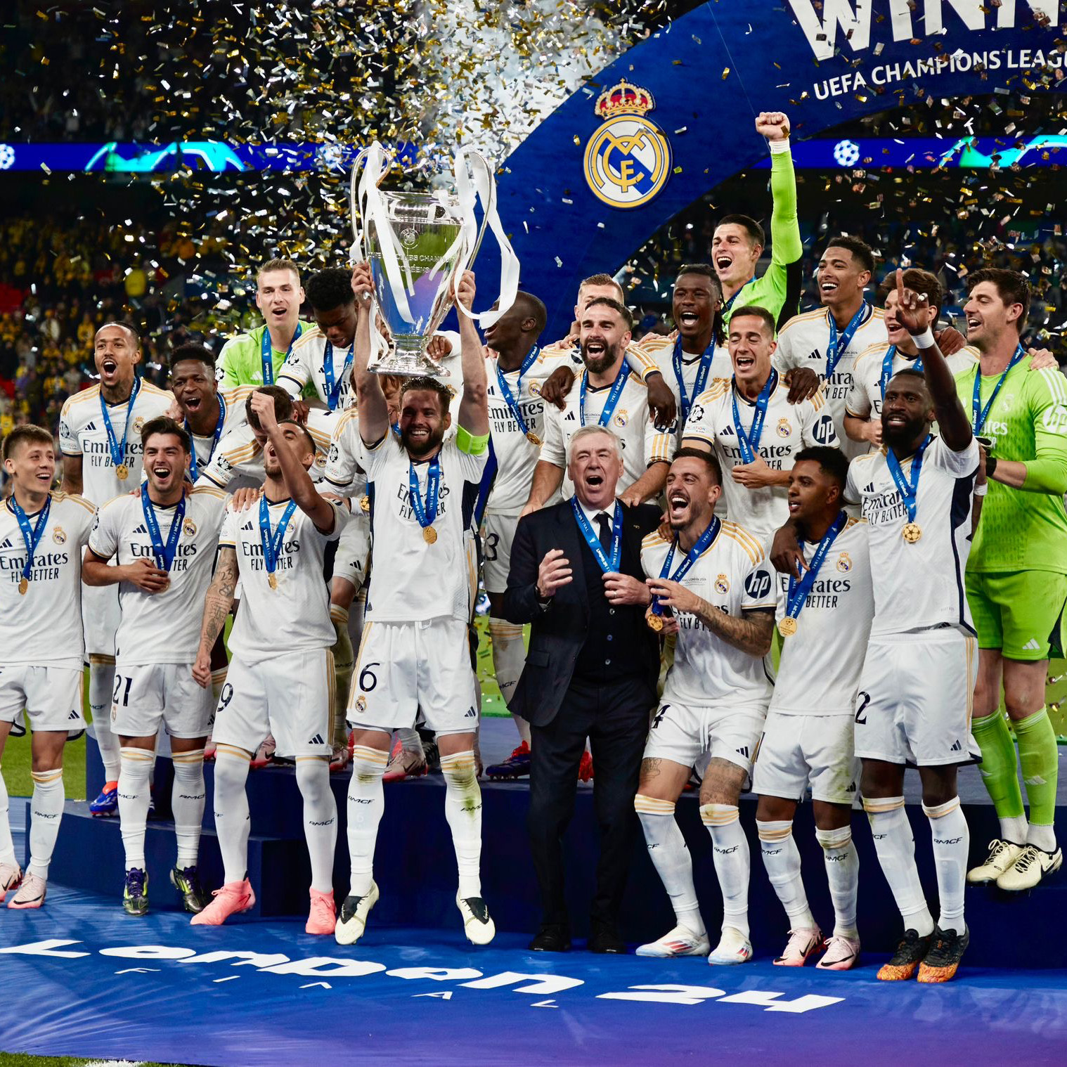 Celebracion Real Madrid UEFA